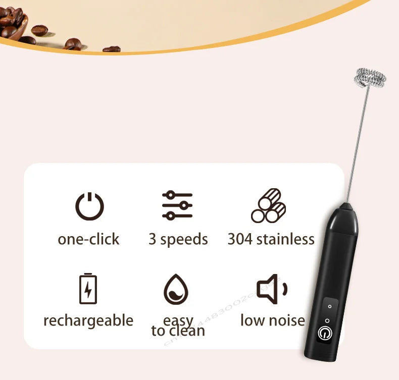 Electric Frother – 3-Speed